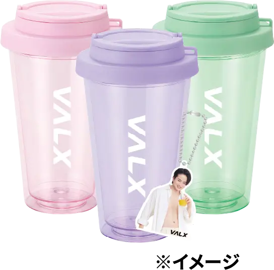 VALXオリジナル菊池風磨さんアクリルチャーム付きクリアタンブラー!