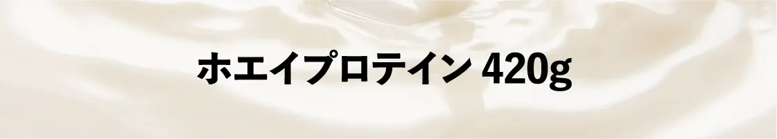 ホエイプロテイン 420g