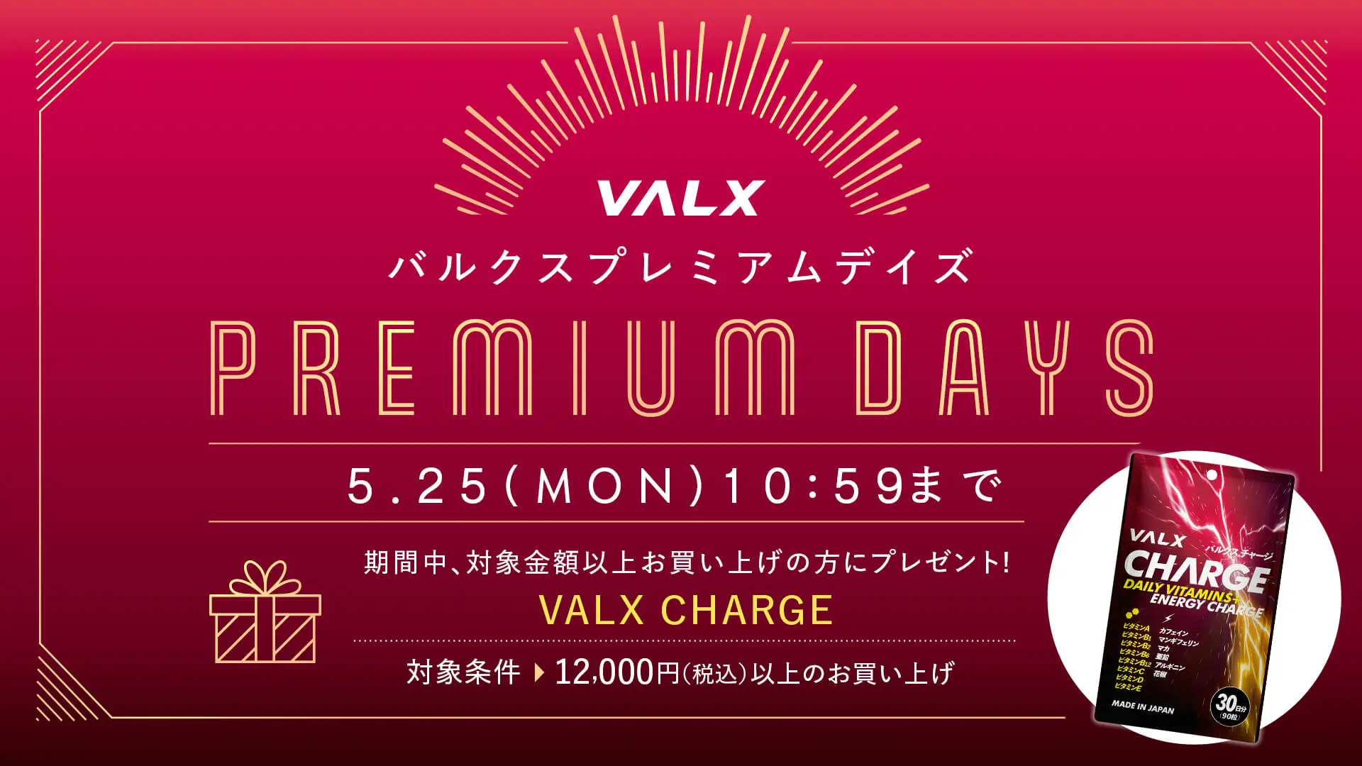 VALX プレミアムDAYSキャンペーン