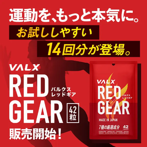 REDGEAR パウチタイプ発売