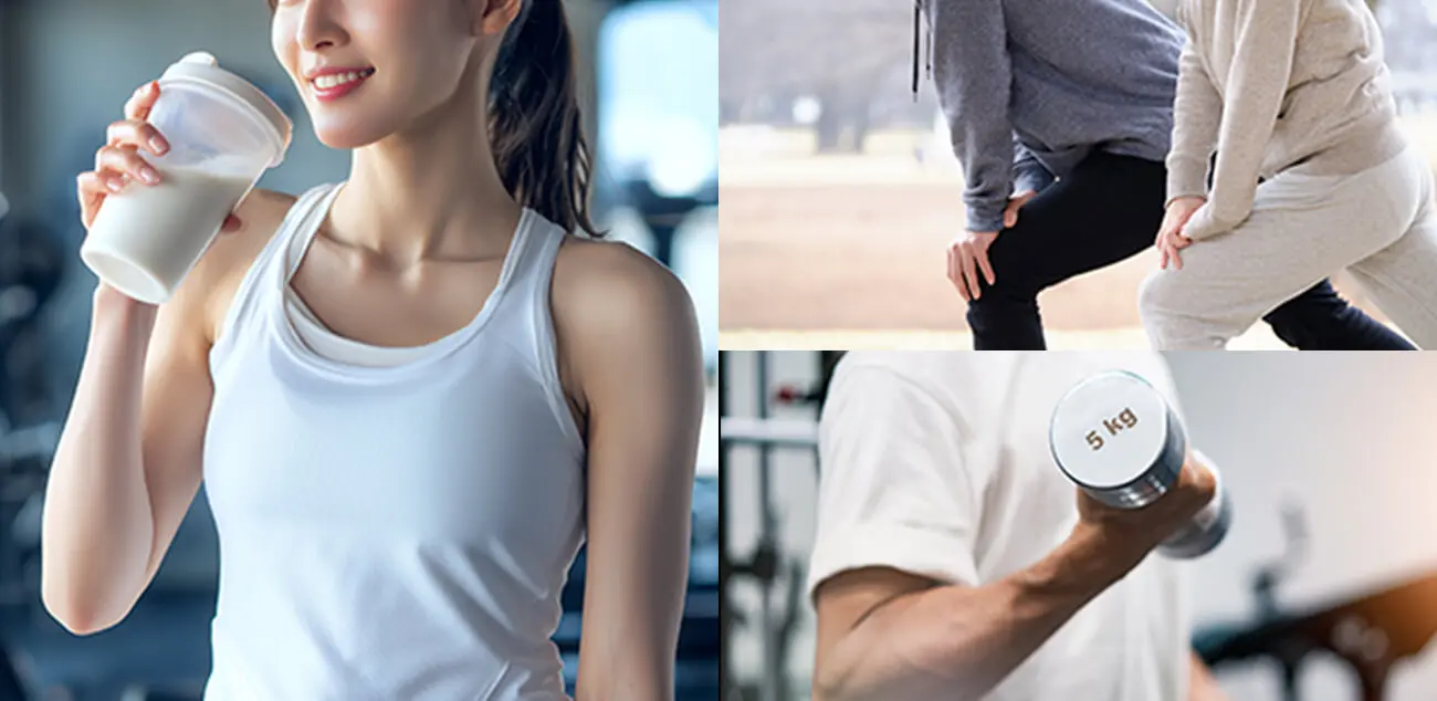 たんぱく質は、筋トレやダイエットだけでなく、美容や健康にも欠かせない栄養素。