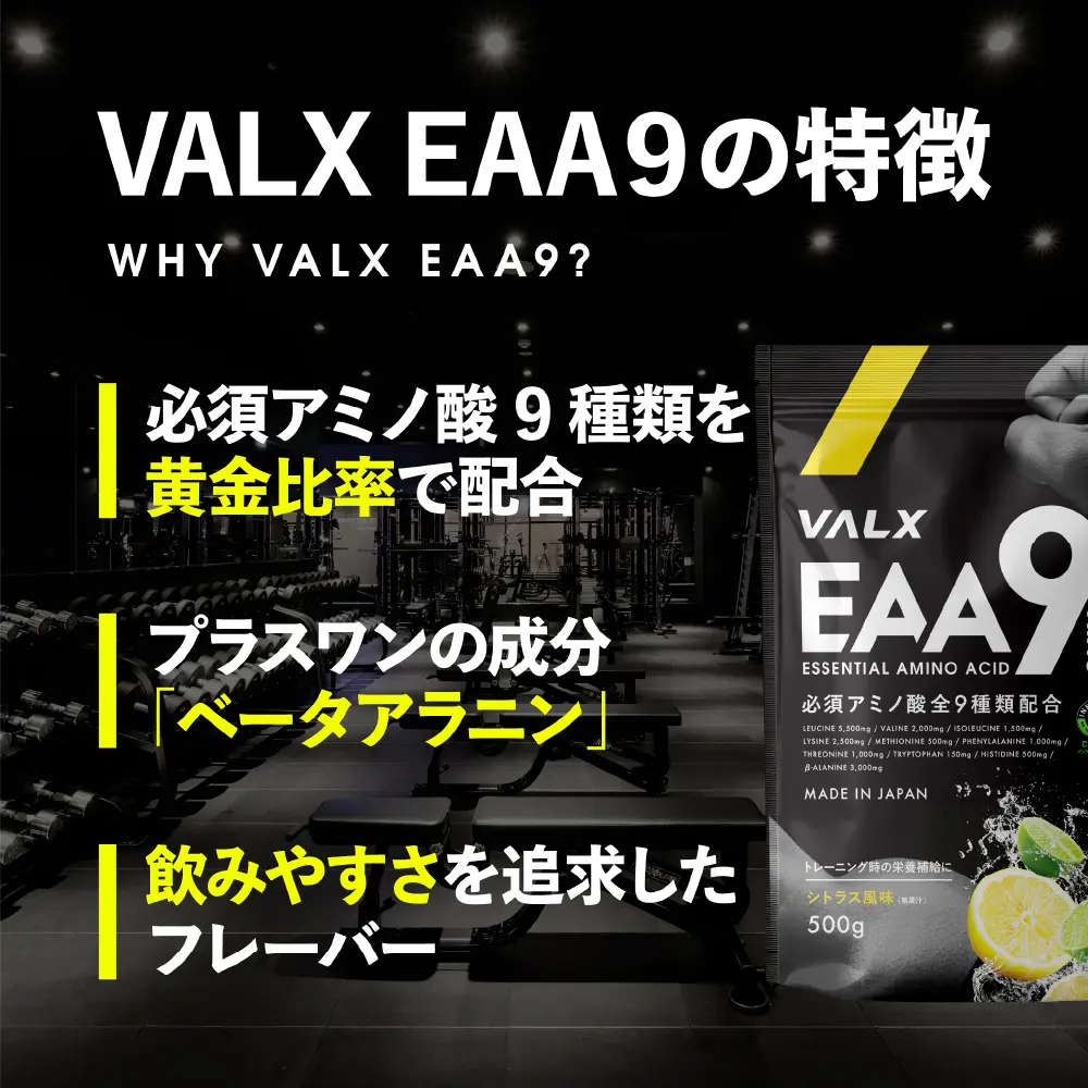 VALX EAA9の特徴