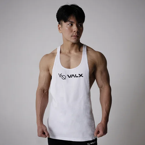 【公式限定】Vanquish Fitnessコラボ　ストリンガーベスト（WH）