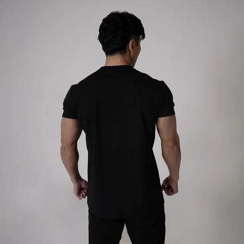 公式限定】Vanquish Fitnessコラボ スリムフィットTシャツ（BK