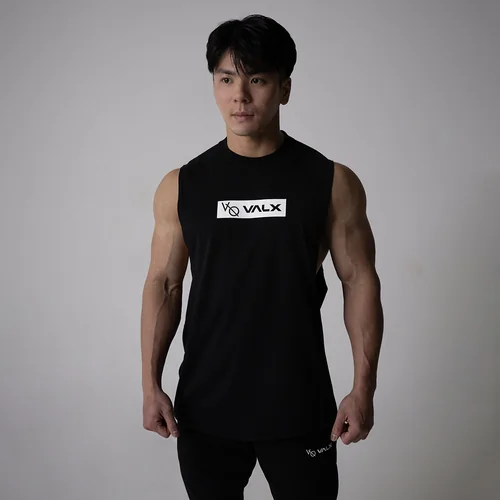 【公式限定】Vanquish Fitnessコラボ　スリーブレスTシャツ（BK）