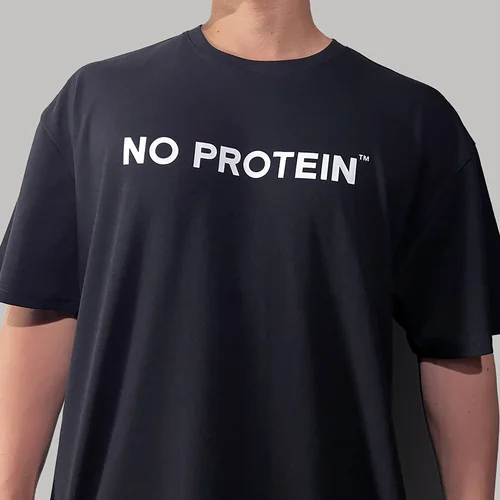 NO COFFEEコラボオーバーサイズコットンストレッチTシャツ（BK