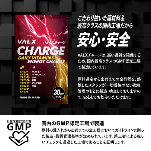VALX CHARGE | プロテイン・サプリ（クレアチン、EAA）ならVALX