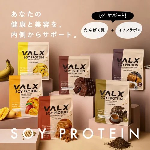 VALXソイプロテイン | プロテイン・サプリ（クレアチン、EAA）ならVALX