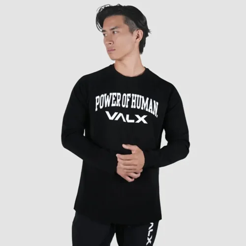 ビッグロゴレギュラーフィット長袖Tシャツ（BK）