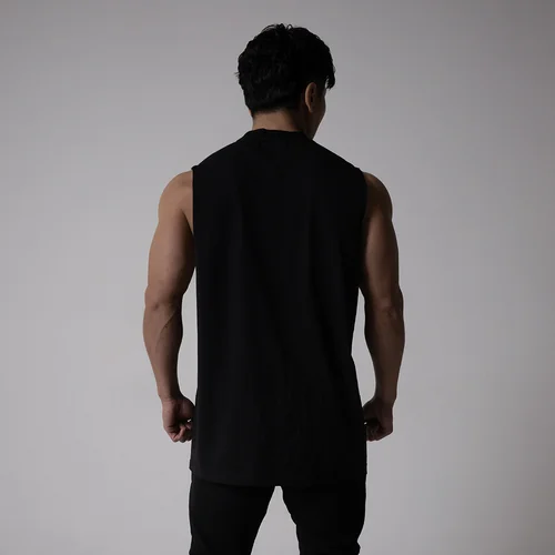 公式限定】Vanquish Fitnessコラボ スリーブレスTシャツ（BK