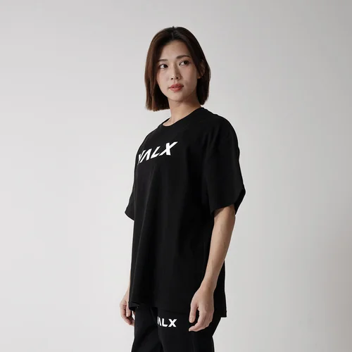 ユニセックス】VALXロゴプリントオーバーサイズTシャツ | プロテイン